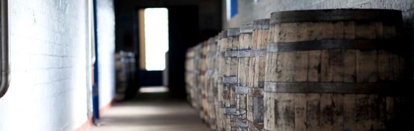 whisky barrels